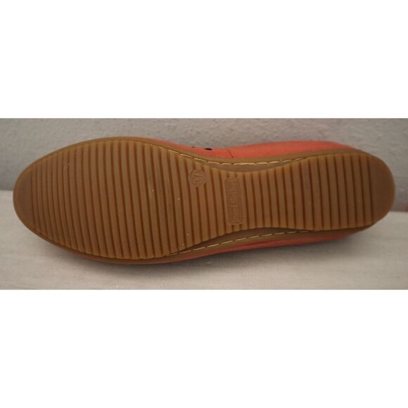 Josef Seibel Women's Sz EUR 37 US 6-6.5 Red Suede Pippa 29 Ballet Flats - Picture 3 of 8
